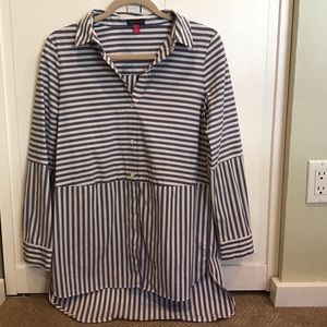 Vince Camino striped tunic work top